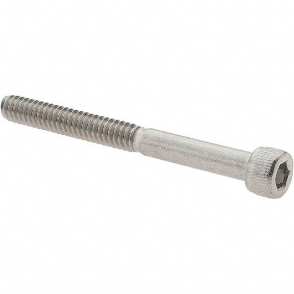 Value Collection - #10-24 UNC Hex Socket Drive, Socket Cap Screw - Grade 18-8 Stainless Steel, 2" Length Under Head - Apex Tool & Supply