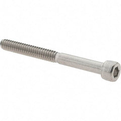 Value Collection - #10-24 UNC Hex Socket Drive, Socket Cap Screw - Grade 18-8 Stainless Steel, 2" Length Under Head - Apex Tool & Supply