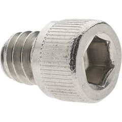 Value Collection - 1/4-20 UNC Hex Socket Drive, Socket Cap Screw - Grade 18-8 Stainless Steel, Uncoated, 1/4" Length Under Head - Apex Tool & Supply