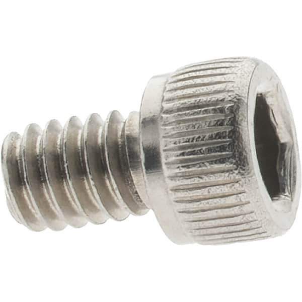 Value Collection - #8-32 UNC Hex Socket Drive, Socket Cap Screw - Grade 18-8 Stainless Steel, 1/4" Length Under Head - Apex Tool & Supply