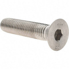 Value Collection - 5/8-11 UNC Hex Socket Drive, 82° Flat Screw - Grade 18-8 Stainless Steel, 3" OAL - Apex Tool & Supply