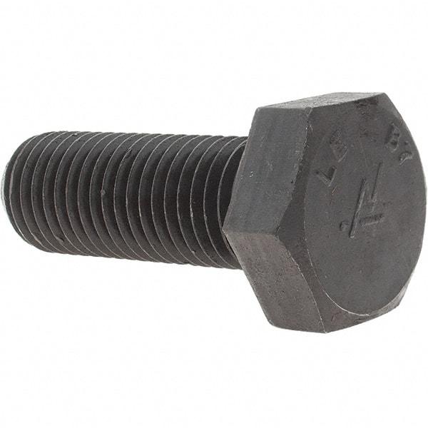 Value Collection - 1-8 UNC, 2-3/4" Length Under Head Hex Head Cap Screw - Grade B7 Alloy Steel, Uncoated - Apex Tool & Supply
