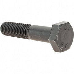 Value Collection - 5/8-11 Thread, 3" Length Under Head, Hex Head Bolt - Grade B7 Alloy Steel, Uncoated - Apex Tool & Supply