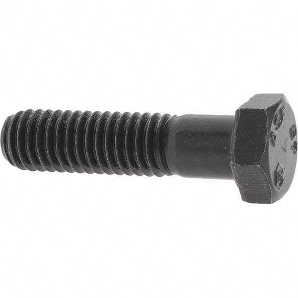 Value Collection - 3/8-16 Thread, 1-1/2" Length Under Head, Hex Head Bolt - Grade B7 Alloy Steel, Uncoated - Apex Tool & Supply