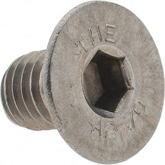 Value Collection - M8x1.25 Metric Coarse Hex Socket Drive, 90° Flat Screw - Grade 18-8 & Austenitic A2 Stainless Steel, Fully Threaded, 12mm OAL - Apex Tool & Supply
