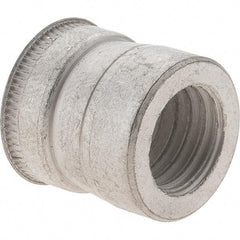 Value Collection - M10x1.50 Metric Coarse Stainless Steel Flush Press Fit Threaded Insert - 18.92" OAL, 14.26" Insert Diam, 14.94" Hole Diam, 9/16" Drill - Apex Tool & Supply