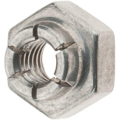 Value Collection - #8-32 UNJC 18-8 Hex Lock Nut with Expanding Flex Top - Apex Tool & Supply