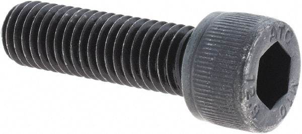 Value Collection - M10x1.50 Metric Coarse Hex Socket Drive, Socket Cap Screw - Grade 12.9 Alloy Steel, Black Oxide Finish, Fully Threaded, 35mm Length Under Head - Apex Tool & Supply