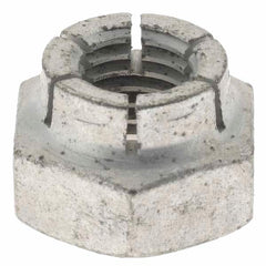Value Collection - 1/4-28 UNJF Grade 2 Hex Lock Nut with Expanding Flex Top - Apex Tool & Supply