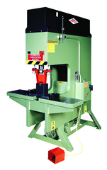 135 Ton - 18" D x 18" H Throat 208V 3PH Twin Hydraulic Punch Press - Apex Tool & Supply