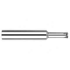 0.0720″ Cutter Diameter × 0.3750″ (3/8″) Reach Carbide Single Form #3 Thread Milling Cutter, 2 Flutes - Apex Tool & Supply
