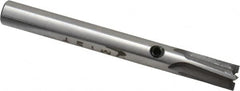 Made in USA - 1/4" Diam, 1/4" Shank, Diam, 4 Flutes, Straight Shank, Interchangeable Pilot Counterbore - Apex Tool & Supply