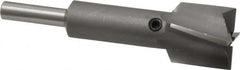 Made in USA - 13/16" Diam, 1/4" Shank, Diam, 4 Flutes, Straight Shank, Interchangeable Pilot Counterbore - Apex Tool & Supply