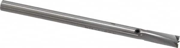 Made in USA - 1/4" Diam, 15/64" Shank, Diam, 4 Flutes, Straight Shank, Interchangeable Pilot Counterbore - Apex Tool & Supply