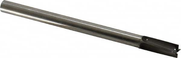 Made in USA - 9/32" Diam, 17/64" Shank, Diam, 4 Flutes, Straight Shank, Interchangeable Pilot Counterbore - Apex Tool & Supply