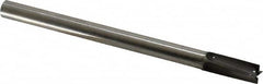 Made in USA - 9/32" Diam, 17/64" Shank, Diam, 4 Flutes, Straight Shank, Interchangeable Pilot Counterbore - Apex Tool & Supply