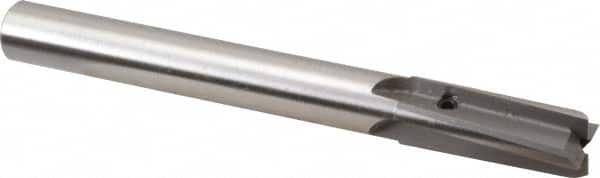Made in USA - 15/32" Diam, 7/16" Shank, Diam, 4 Flutes, Straight Shank, Interchangeable Pilot Counterbore - Apex Tool & Supply