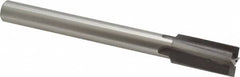 Made in USA - 21/32" Diam, 1/2" Shank, Diam, 4 Flutes, Straight Shank, Interchangeable Pilot Counterbore - Apex Tool & Supply