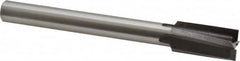 Made in USA - 11/16" Diam, 1/2" Shank, Diam, 4 Flutes, Straight Shank, Interchangeable Pilot Counterbore - Apex Tool & Supply