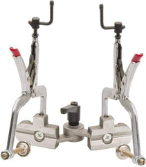 Strong Hand Tools - Adjustable Angle, 2 Axes, 8-1/2" Long, 3" Max Capacity, Angle & Corner Clamp - 30 to 275° Clamping Angle, 3" Throat Depth - Apex Tool & Supply