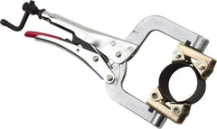 Strong Hand Tools - 11" OAL Standard Jaw Locking Welding Pliers - 1" Jaw Width, 3-1/2" Jaw Depth, 1-1/2 to 2-1/2" Jaw Opening, Standard Handle - Apex Tool & Supply