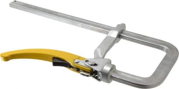 Strong Hand Tools - 4-3/4" Deep Throat, 10" Max Capacity, Step Over Sliding Arm Clamp - 1,000 Lb Clamping Pressure - Apex Tool & Supply