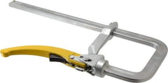 Strong Hand Tools - 4-3/4" Deep Throat, 10" Max Capacity, Step Over Sliding Arm Clamp - 1,000 Lb Clamping Pressure - Apex Tool & Supply
