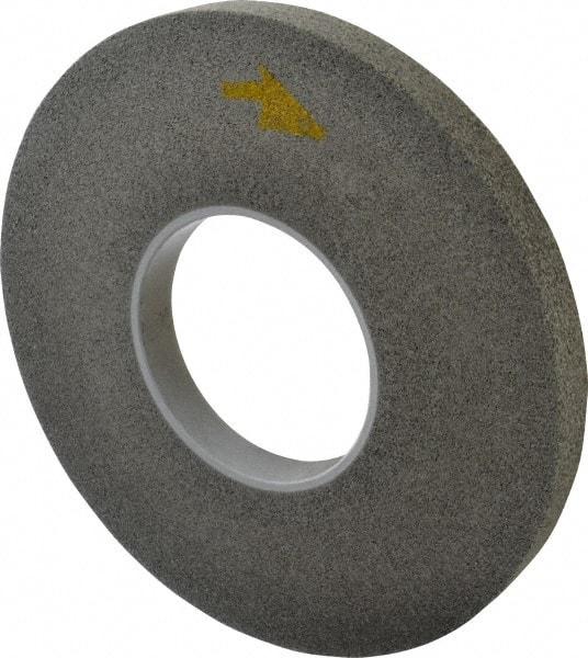 3M - 12" Diam, 1" Face Width, 5" Center Hole, Fine Grade, Silicon Carbide Deburring Wheel - Convolute, Extra Hard Density 9 Grade, 3,000 RPM - Apex Tool & Supply