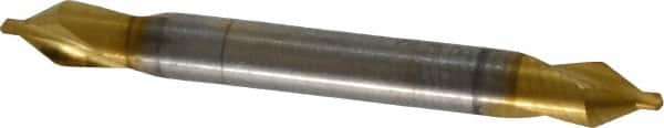 Keo - #0 Plain Cut 60° Incl Angle High Speed Steel Combo Drill & Countersink - Apex Tool & Supply