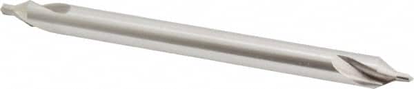 Keo - #4-1/2 Plain Cut 60° Incl Angle High Speed Steel Combo Drill & Countersink - Apex Tool & Supply
