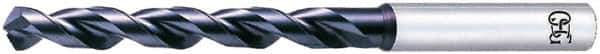 OSG - 0.1575" 120° Powdered Metal Jobber Drill - V Finish, Right Hand Cut, Parabolic Flute, Straight Shank, 75mm OAL, Standard Point - Apex Tool & Supply