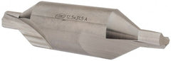 Keo - Metric Plain Cut 60° Incl Angle High Speed Steel Combo Drill & Countersink - Apex Tool & Supply
