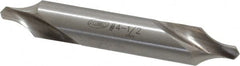 Keo - #4-1/2 Radius Cut 60° Incl Angle High Speed Steel Combo Drill & Countersink - Apex Tool & Supply