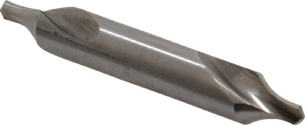 Keo - #4 Radius Cut 60° Incl Angle High Speed Steel Combo Drill & Countersink - Apex Tool & Supply
