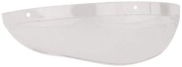 3M - Polycarbonate Replacement Chin Protector - Clear, Compatible with Hard Hats & W98 Face Shields - Apex Tool & Supply
