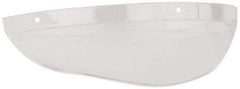 3M - Polycarbonate Replacement Chin Protector - Clear, Compatible with Hard Hats & W98 Face Shields - Apex Tool & Supply