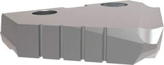Allied Machine and Engineering - 1-7/8" Diam x 1/4" Thick, Seat Code 3, 90° Included Angle Spade Drill Insert - TiCN Coated, Cobalt, Grade Super Cobalt, Series T-A - Apex Tool & Supply