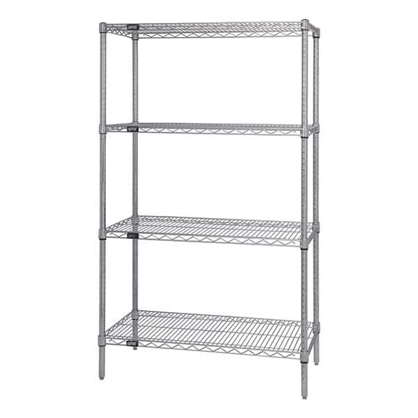 Quantum Storage - Wire Shelving Type: Wire Shelving - Starter Unit Starter or Add-On: Starter - Apex Tool & Supply