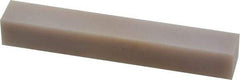 Made in USA - 3" Long x 1/2" Wide x 1/2" Thick, Novaculite Sharpening Stone - Square, Ultra Fine Grade - Apex Tool & Supply