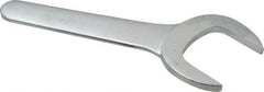 Proto - 2-1/4" Standard Service Open End Wrench - 8-1/2" OAL, Single End, Satin Finish, 30° Head Angle - Apex Tool & Supply