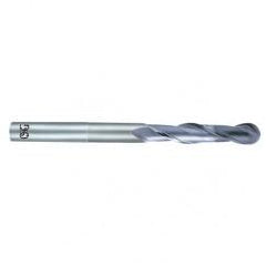 1mm Dia. - 45mm OAL - Diamond CBD - Ball End SE EM - 2 FL - Apex Tool & Supply