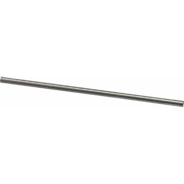 Made in USA - 1/16" Diam x 1-7/8" OAL, Reamer Blank - Apex Tool & Supply