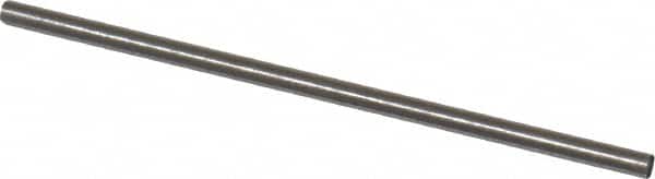 Made in USA - 5/64" Diam x 2" OAL, Reamer Blank - Apex Tool & Supply