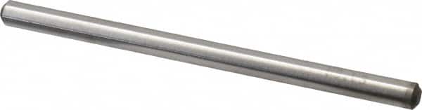 Made in USA - 1/4" Diam x 4" OAL, Reamer Blank - Apex Tool & Supply