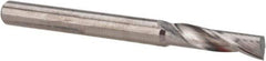 Accupro - 1/8" Cutting Diam x 1/2" Length of Cut, 1 Flute, Upcut Spiral Router Bit - Uncoated, Right Hand Cut, Solid Carbide, 1-1/2" OAL x 1/8" Shank Diam, Single Edge, 22° Helix Angle - Apex Tool & Supply