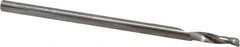 Accupro - 3mm Cutting Diam x 12mm Length of Cut, 1 Flute, Upcut Spiral Router Bit - Uncoated, Right Hand Cut, Solid Carbide, 64mm OAL x 3mm Shank Diam, Single Edge, 21° Helix Angle - Apex Tool & Supply