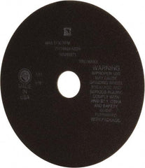 Tru-Maxx - 8" 46 Grit Aluminum Oxide Cutoff Wheel - 1/16" Thick, 1-1/4" Arbor, 4,536 Max RPM, Use with Stationary Tools - Apex Tool & Supply