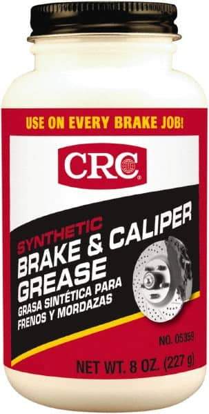 CRC - 8 oz Can Synthetic General Purpose Grease - Black, 450°F Max Temp, NLGIG 2, - Apex Tool & Supply