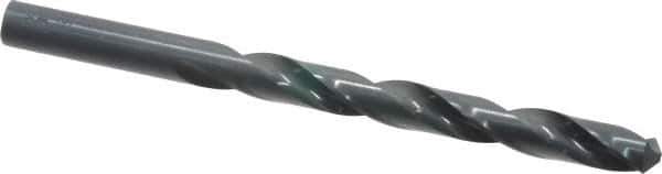 Hertel - 11/32" 118° High Speed Steel Jobber Drill - Oxide Finish, Right Hand Cut, Spiral Flute, Straight Shank, 4-3/4" OAL, Standard Point - Apex Tool & Supply