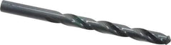 Hertel - 11/32" 118° High Speed Steel Jobber Drill - Oxide Finish, Right Hand Cut, Spiral Flute, Straight Shank, 4-3/4" OAL, Standard Point - Apex Tool & Supply